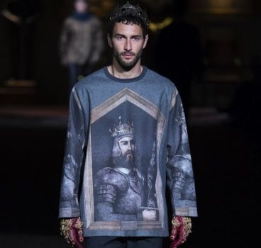 Мужская коллекция  Dolce & Gabbana осень-зима 2014