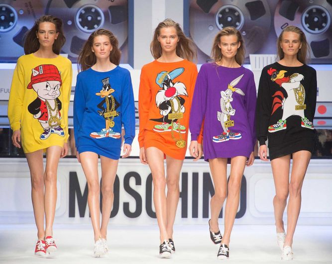 Неделя моды в Милане: разрыв шаблона от Moschino