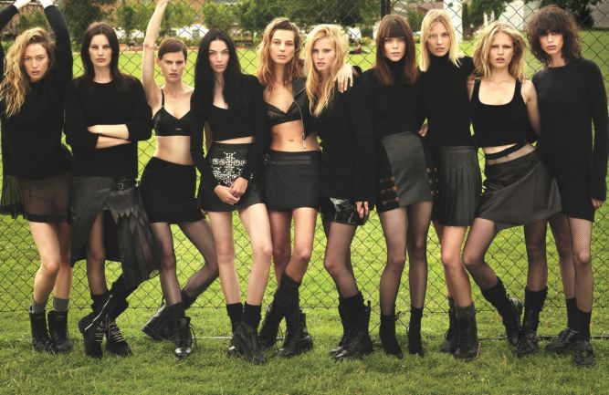 Супер Нормальные: Кейт Мосс, Дарья Вербова и другие модели на страницах W Magazine