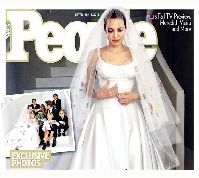 Свадьба Брэда Питта и Анджелины Джоли: первые снимки и новые подробности