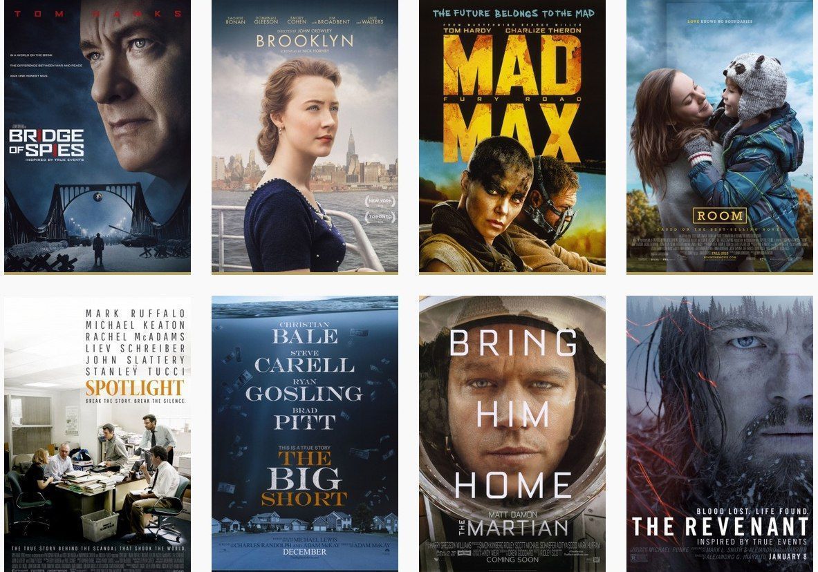 Что читают номинанты на «Оскар» 2016?