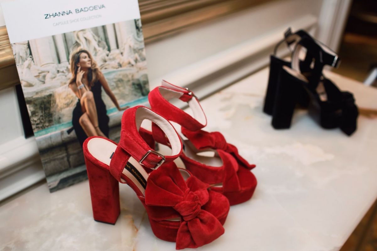 Жанна Бадоева презентовала свой обувной бренд 