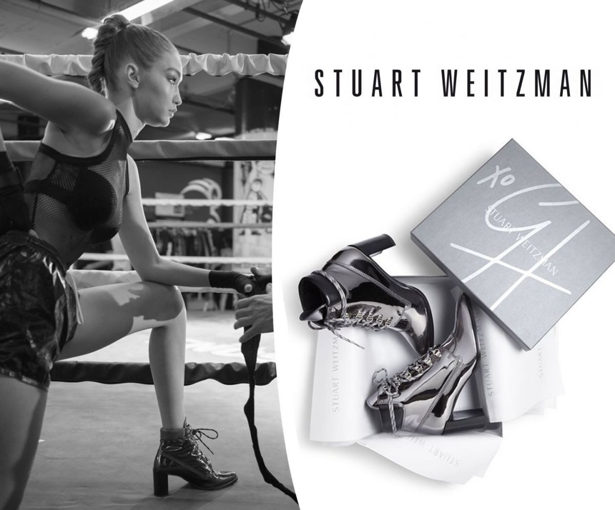 Обувь недели: Gigi x Stuart Weitzman