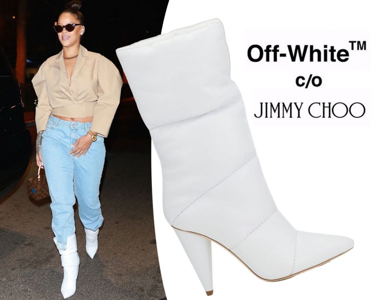 Обувь недели: сапоги Off White x Jimmy Choo