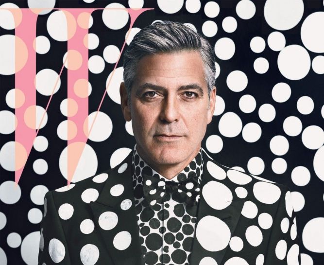 Джордж Клуни для W magazine