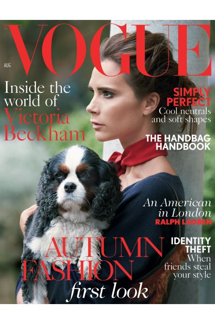 Виктория Бекхэм в британском Vogue
