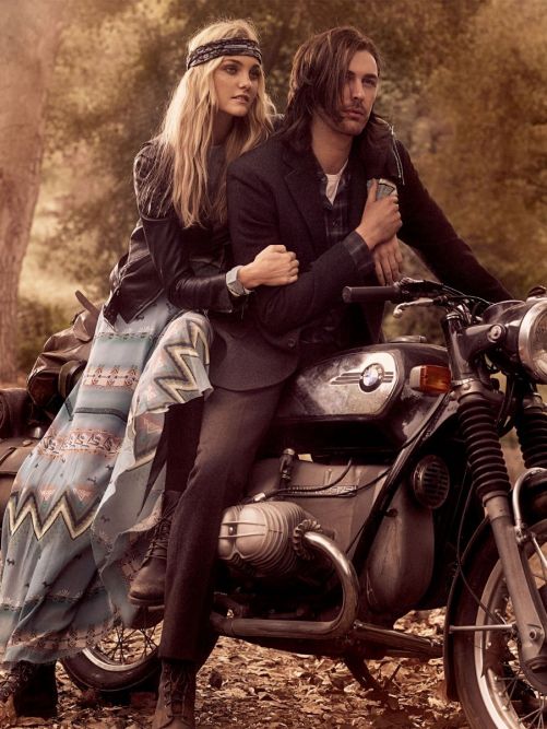 Кэролайн Трентини и Hozier в июньском Vogue US