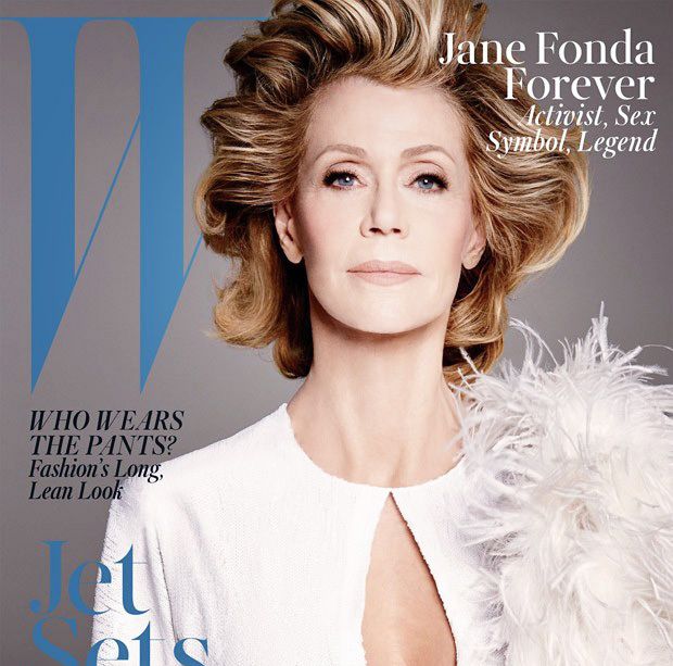 Ageless beauty: Джейн Фонда в фотосессии для W Magazine