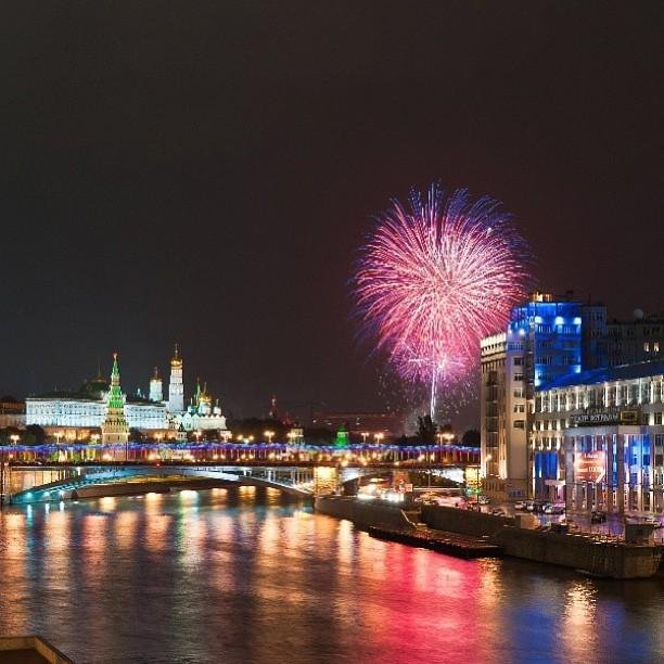 Москва: день города