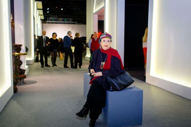 Открытие Салона изящных искусств: Беседа с художницей Соней Фальконе
