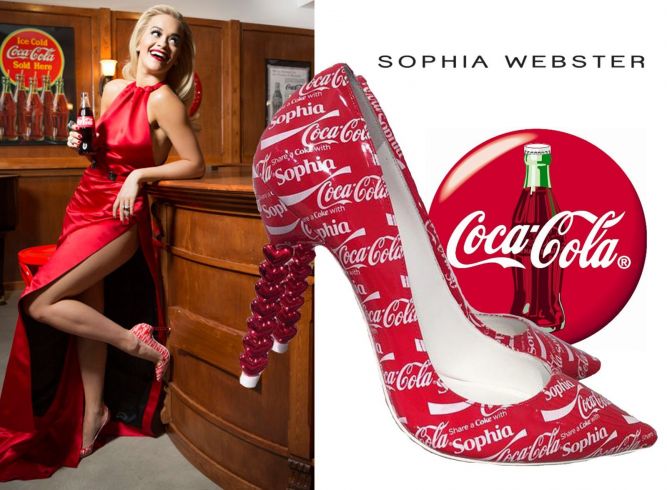 Туфли недели: Sophia Webster "Share A Cocа-Cola"