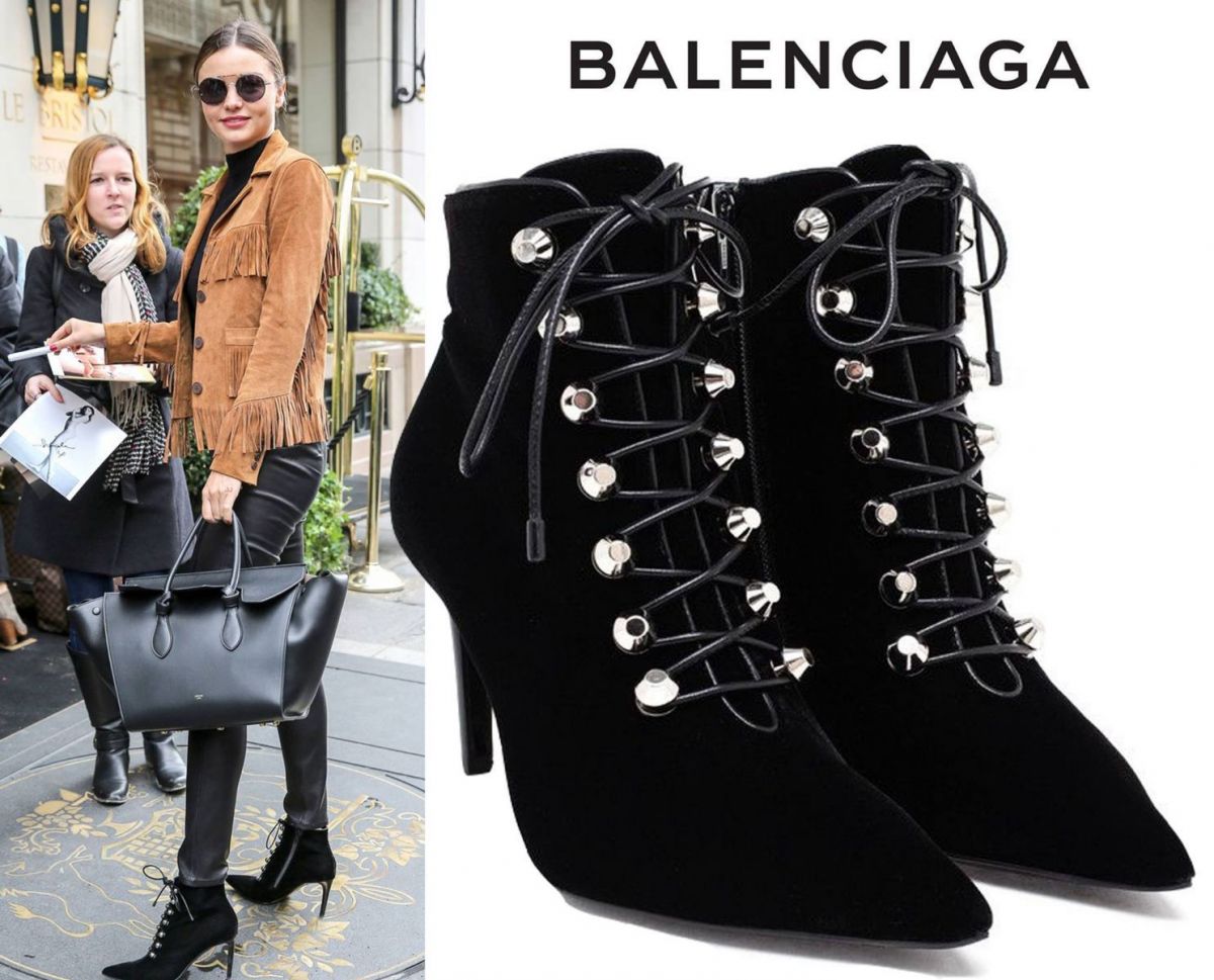 Обувь недели: ботильоны Balenciaga