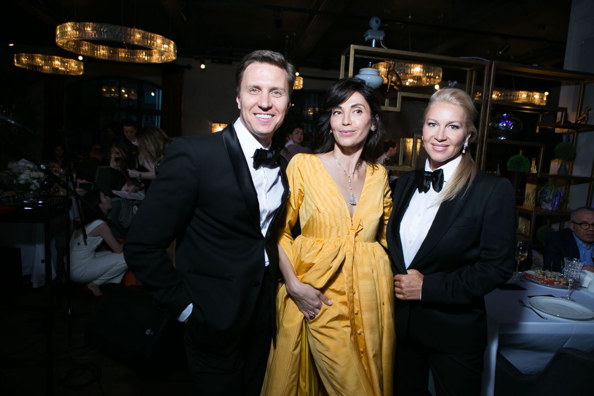 Екатерина Одинцова и другие гости благотворительного вечера при поддержке журнала The World