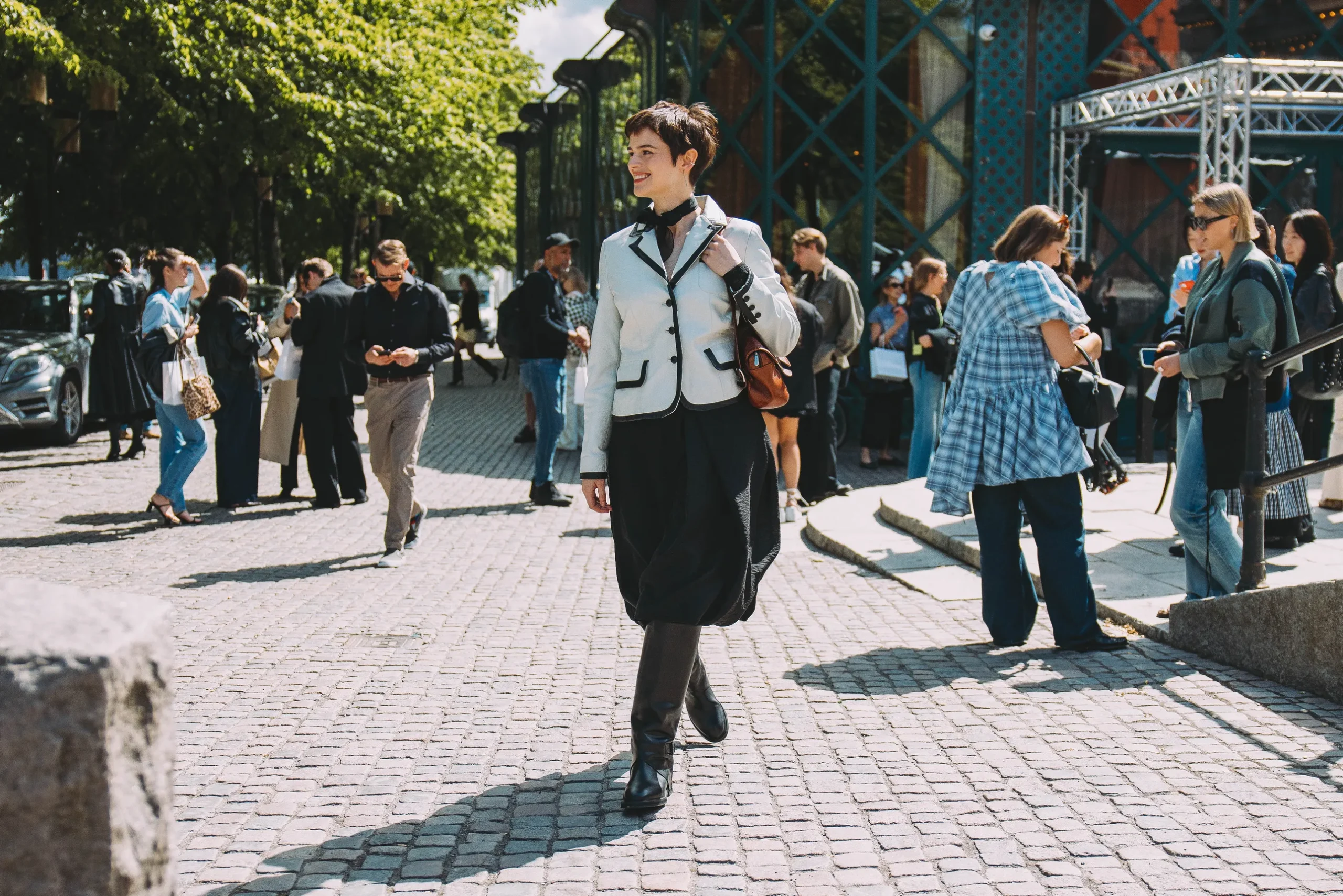 Неделя моды в Стокгольме: street style 2025
